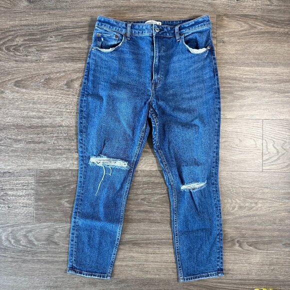Abercrombie High Rise Curvy Skinny Jeans Size 31 - Picture 1 of 5